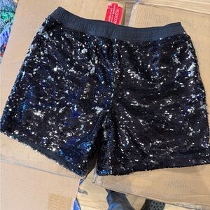 Chubbies Black Sequin Shorts - The Party Starters